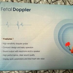 BABY IN WOMB ULTRASOUND WITH TRANSMISSION GEL OEM